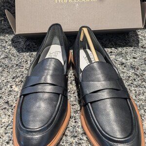 Franco Sarto - Edith2 - Black Leather Loafer - Size 8.5M US | 39 EUR - New